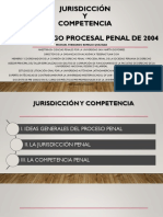 Jurisdicción y Competencia