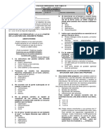 Evaluacion de Español 6° Iv Periodo