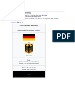 Germany: Federal Republic of Germany