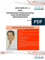 DR Sutoto - Overview Snars Dan Pemanfaatan I.T