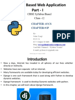 Chapter 15 Django Based Web Application Part I
