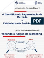 4 Segmentação e Posicionamento de Mercado