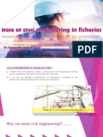 Civil Engineering in Fisheries and Aquaculture