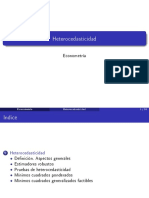 Heterocedasticidad