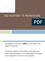 The McKinsey 7S Framework