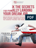 Unlock The Secrets To Finally Landing Your Dream Job PDF