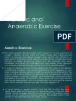 Aerobics and Anaerobic Exercise