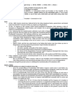 Ommander IN Hief: Fortun v. Macapagal-Arroyo - Prepared by Erson Villangca (1E) 1