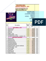 Crackersindia Price List 2019 Excel