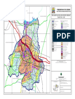 Peta Rencana Pola Ruang Kota Serang