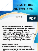 Engineering Ethics Ethical Theories: Group 9