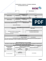 Solicitud de Actualización de Datos de La Licencia de Actividades Economicas