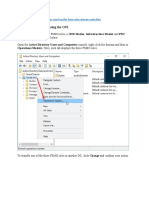 Transfer FSMO Roles Using The GUI: Emulator, Follow The Steps Below