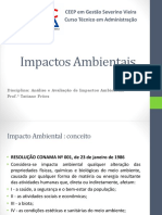 Impactos Ambientais Aula 1