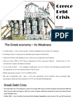 Greece Debt Crisis: Presented by