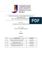 Applied Electronics and Microprocessor (Mec 523) Mini Project For Small and Medium Size Industries (Smis)