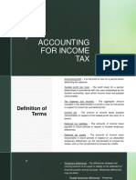 Accounting For Income Tax