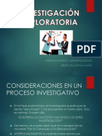 Investigacion Exploratoria