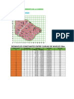 Desniveles Constantes Entre Curvas de Niveles 50M