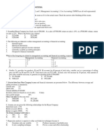 Comprehensive Exam Part 1 Questionnaire