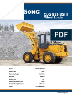 CLG 836 Bsiii: Wheel Loader