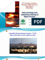 Data Exchange and Experience Sharing of Blast Furnace