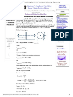 Design of Load Carrying Shaft With One Pulley Supported by Two Bearings - Engineers Edge