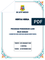 Kertas Kerja Program Pendidikan Luar Bilik Darjah 2019