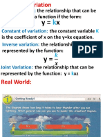 5 - 2 Direct Variation