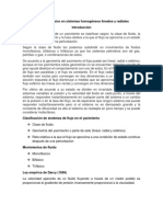 Flujo Monofásico en Sistemas Homogéneos Lineales y Radiales