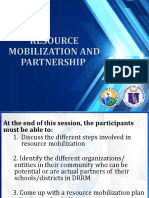 Resource Mobilization and Partnership