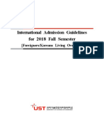 UST Admission Guide PDF