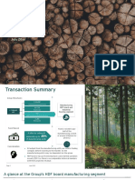 Company Brief Template - Potential Target For Buy-Side Mandate