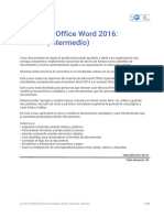 Word 2016 Parte 2 Tabla de Contenido