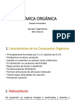 QUÍMICA ORGÁNICA Grupos Funcionales