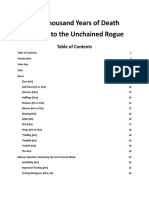 One Thousand Years of Death A Guide To The Unchained Rogue - Odt