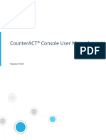 CounterACT Console User Manual 7.0.0 PDF