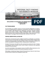 Initial NFSM Report Negros Oriental