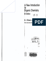 A New Introduction To Organic Chemistry by G.I. Brown