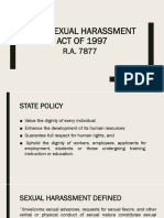 Anti Sexual Harassment Act of 1997