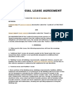 Commercial Lease Agreement Template 02