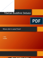 Tibetan Buddhist Debate