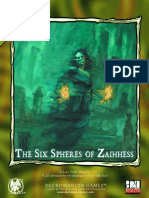 Adventure - Necromancer Games - The Six Spheres of Zaihhess (LVL 7-10) PDF