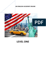 American English Academy Online - Level One