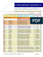 Price List 