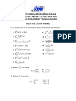 Taller 3 - Càlculo Integral