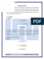 Anualidades, Ejercicios de Ingeniería Económica