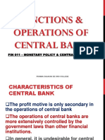 Topic 4 Functions Operations of Central Bank