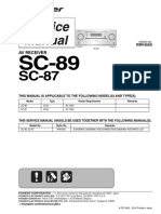 Pioneer sc-89 sc-87 rrv4550 Av Receiver PDF