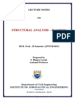 Iare Sa-Ii Lecture Notes PDF